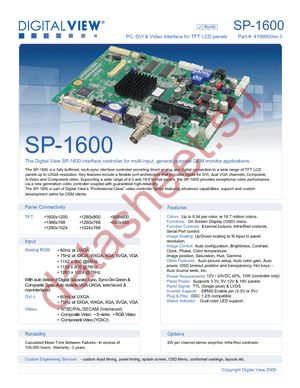 4169900XX-3 datasheet  